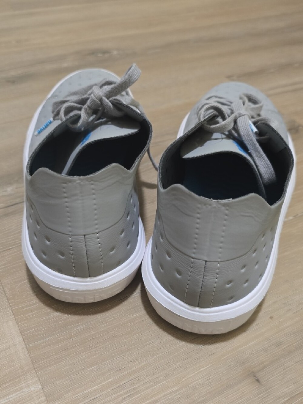 Native Monaco Grey Unisex Sneakers - Picture 3 of 6